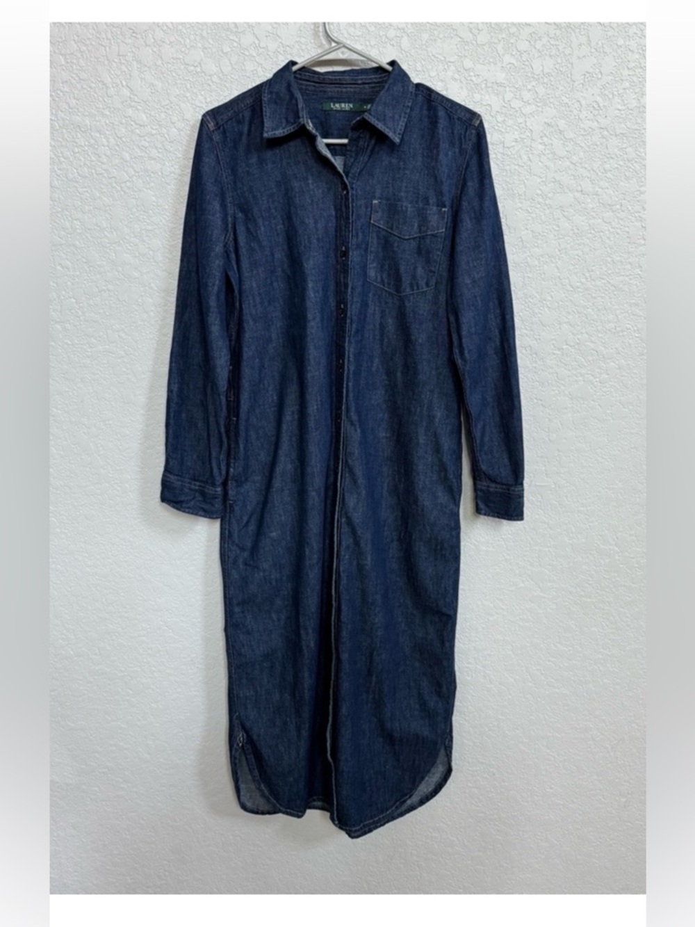 Ralph Lauren Long Sleeve Denim Dress size 6